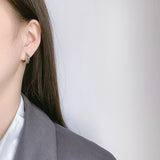 S925 Sterling Silver Heavy Industry Personality Thai Silver Bird Eagle Earring Earrings