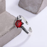 S925 Sterling Silver Personalized Skin Whitening Exquisite Small Delicate Lace Ring