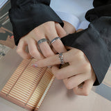 S925 Sterling Silver Small Design Worn Ring