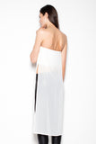 Chic Strapless Chiffon Top with Side Indentations Lailacart