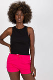Classic Ribbed Black T-Shirt with Round Neckline Lailacart