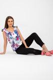 Heart Neckline Straight Cut Top with Decorative Ties Lailacart