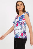 Heart Neckline Straight Cut Top with Decorative Ties Lailacart
