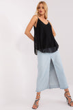 Lace Sweetheart Neckline Summer Top with Lining Lailacart
