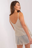 Lace Sweetheart Neckline Top with Lining Lailacart