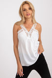 Lace-Trimmed Satin Chemise with Heart Neckline and Straps Lailacart