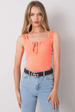 Lace-Trimmed Strapless Acrylic Top with Round Neckline Lailacart
