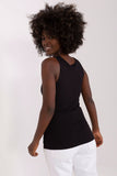 Lace-Trimmed Strapless Ribbed T-Shirt in Cotton Blend Lailacart