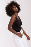 Lace-Trimmed Strapless Ribbed T-Shirt in Cotton Blend Lailacart