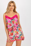 Lace-Trimmed Sweetheart Neckline Women's Chemise with Straps Lailacart