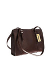 Ladies' Vintage Leather Shoulder Bag - Timeless Elegance Lailacart