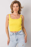Modern Ribbed Top with Delicate Round Neckline Lailacart