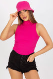 Ribbed Half Turtleneck Straight Cut Top Lailacart