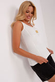 Ribbed Heart Neckline T-Shirt with Thick Straps Lailacart