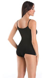 Soft Bamboo Fiber Women's Undershirt in Black Lailacart