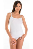 Soft Bamboo Undershirt for Women - Classic White Design