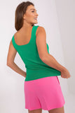 Strapless Summer T-Shirt with Laced Neckline Lailacart