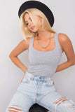 Stylish Round Neck T-Shirt with Shoulder Straps Lailacart