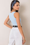 Summer-Ready Cotton Sleeveless Round Neck T-Shirt Lailacart