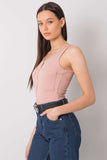 Summer Zip Pocket T-Shirt with Round Neckline & Straps Lailacart
