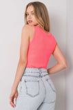 Unbuttoned Ribbed Cotton Top for a Fresh Look Lailacart