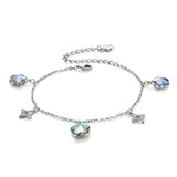 Shining Star S925 Sterling Silver Bracelet Feminine Personality Simple Ins Style