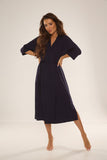Chic Women's Bathrobe in Soft Viscose and Lycra Blend