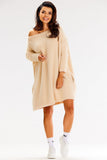 Cozy Oversized Knitted Sweater with Long Sleeves