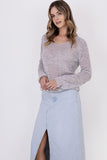 Cozy Acrylic Blend Knit Sweater for All Seasons