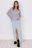 Cozy Acrylic Blend Knit Sweater for All Seasons