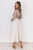 Lightweight Transparent Sweater with Raglan Sleeves