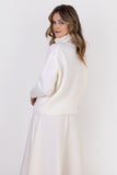 Classic Turtleneck Sweater with Ribbed Trims
