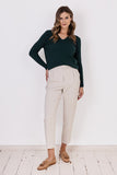 Warm Heart-Shaped Sweater with Slim Sleeves - Premium Quality