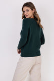 Warm Heart-Shaped Sweater with Slim Sleeves - Premium Quality
