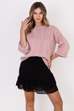 Cozy Acrylic-Wool Blend Sweater for All Seasons