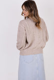 Cozy Acrylic-Wool Blend Knit Sweater for All Seasons