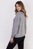 Sporty Plaid Sweater with Feminine Braids and Unique Design