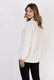 Ribbed Stand-Up Collar Cardigan for Cold Weather