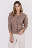 Cozy Acrylic-Wool Blend Sweater for All Seasons