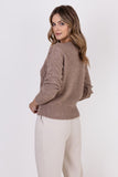 Cozy Acrylic-Wool Blend Sweater for All Seasons