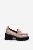 Eco Leather Women's Moccasins with Decorative Strap & Studs
