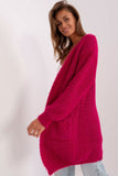 Casual Long Sleeve Cardigan with Slip Pockets