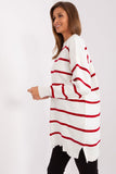 Casual Long Striped Sweater for Everyday Wear