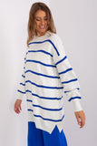Casual Long Striped Sweater for Everyday Wear