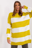 Cozy Striped Long Sweater for Everyday Style