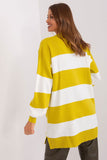 Cozy Striped Long Sweater for Everyday Style