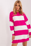 Cozy Long Striped Sweater for Everyday Style