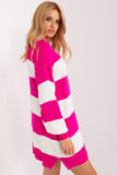 Cozy Long Striped Sweater for Everyday Style