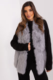 Soft Polyester Fur Vest with Pockets for Everyday Wear