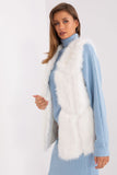 Elegant Faux Fur Vest with Pockets for All Seasons
